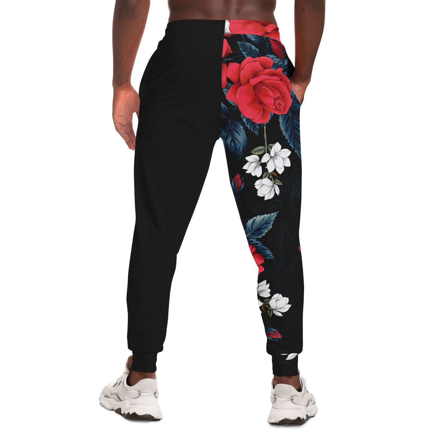 Red Flowers Fashion Jogger (new)