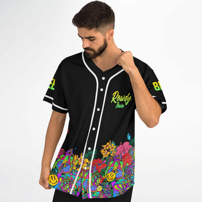 Rowdy Town Baseball Jersey  V1