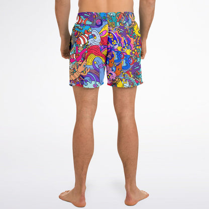 Trippy doddles Swim Trunks