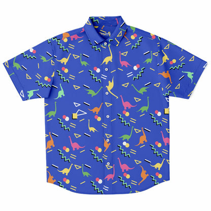 Dino Memphis pattern Buttons up