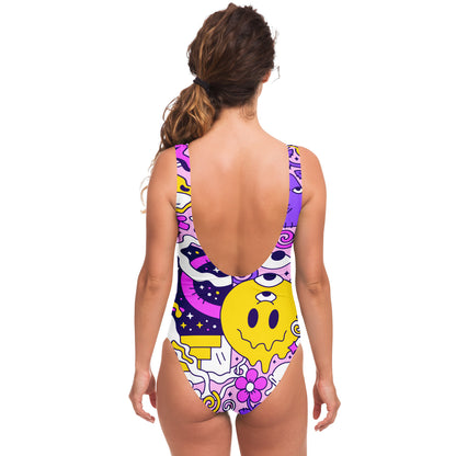 Trippy One-Piece Swimsuit