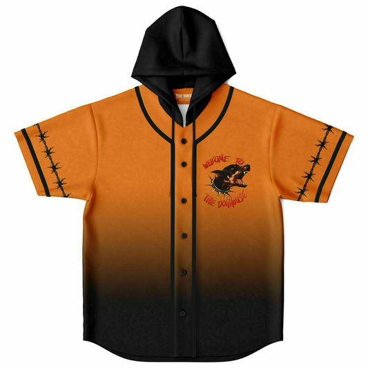 Braydon custom Hooded Baseball Jersey