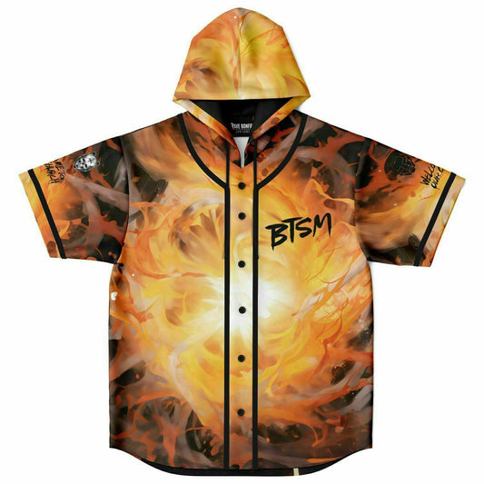 Phoenix custom Hooded Baseball Jersey