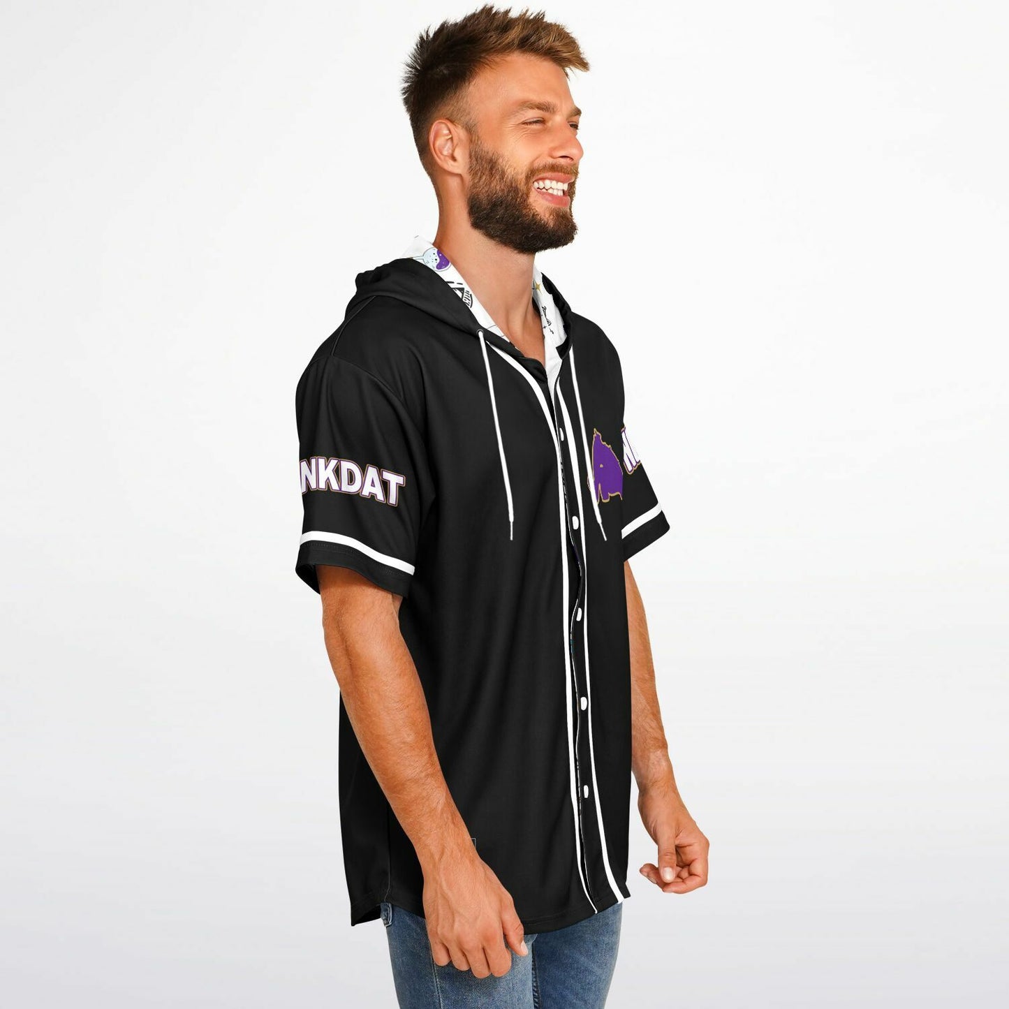William Hooded Baseball Jersey