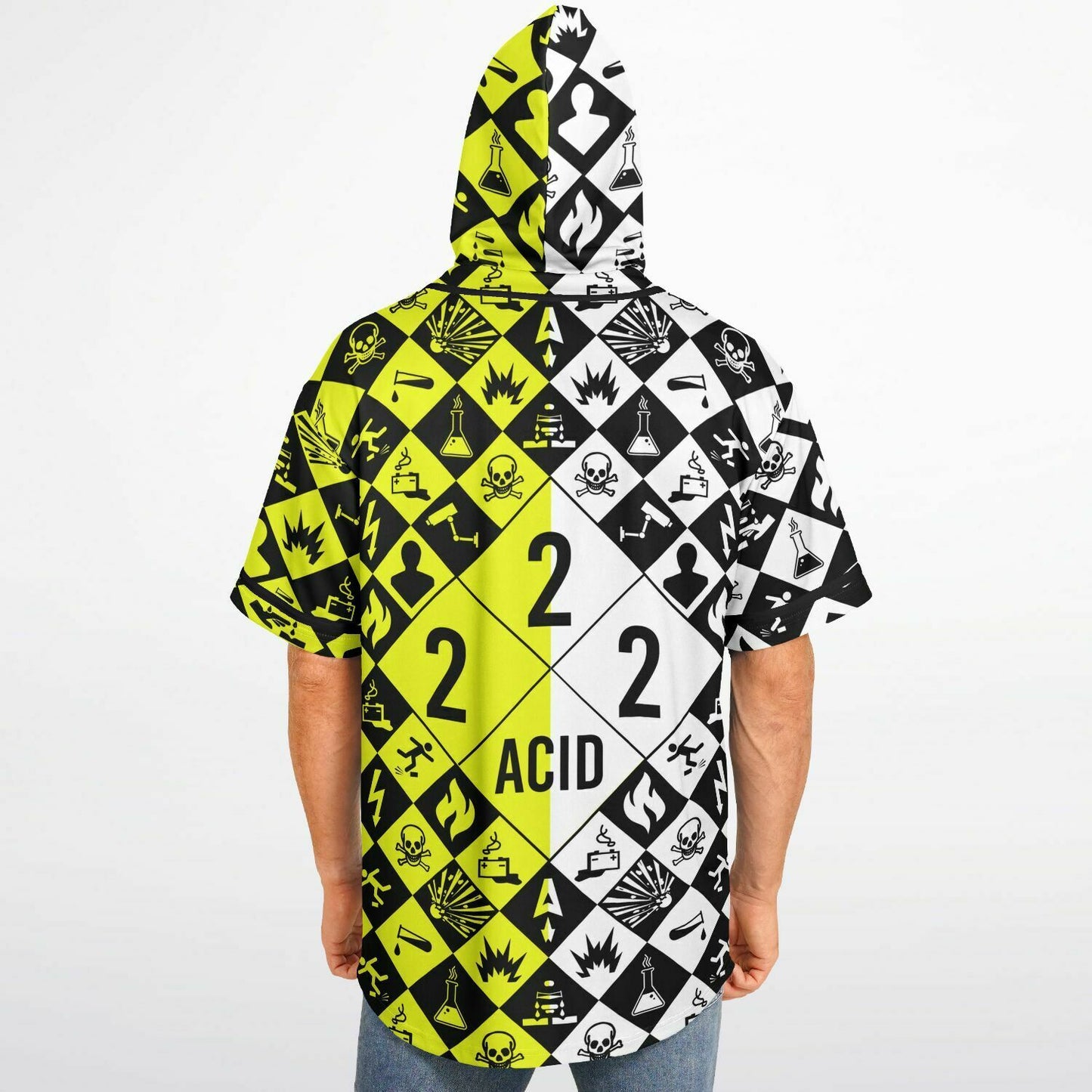 Acid Hooded Baseball Jersey
