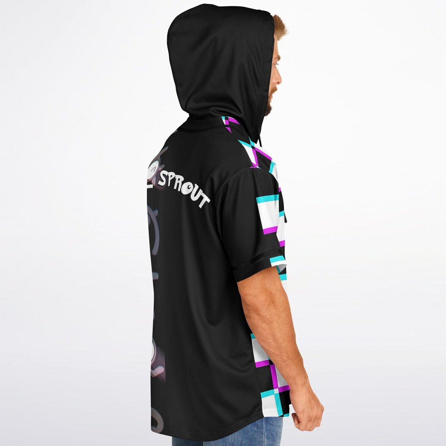 Nicole E Hooded Baseball Jersey  V3