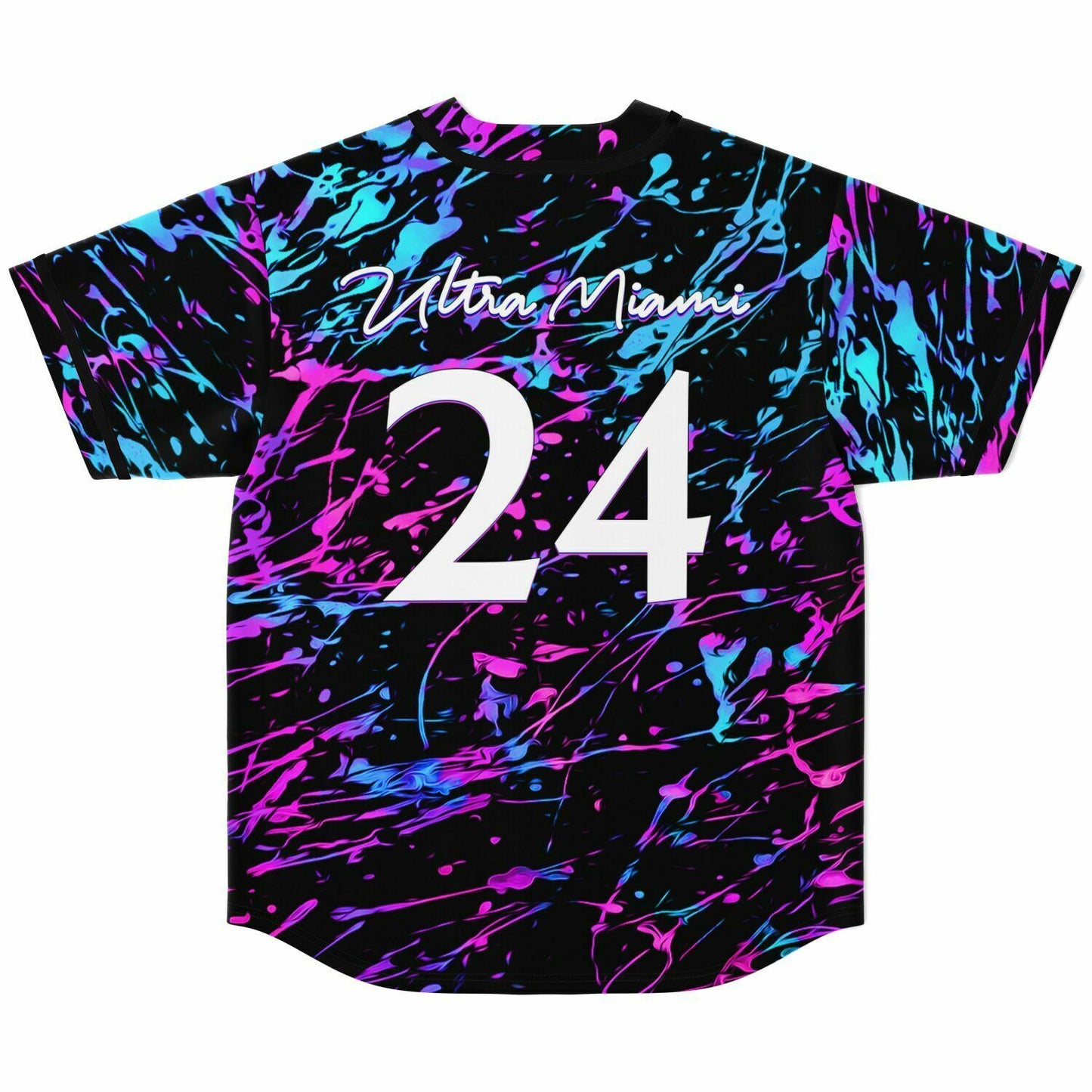 Ultra Miami 24 custom Baseball Jersey