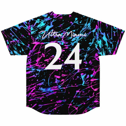 Ultra Miami 24 custom Baseball Jersey