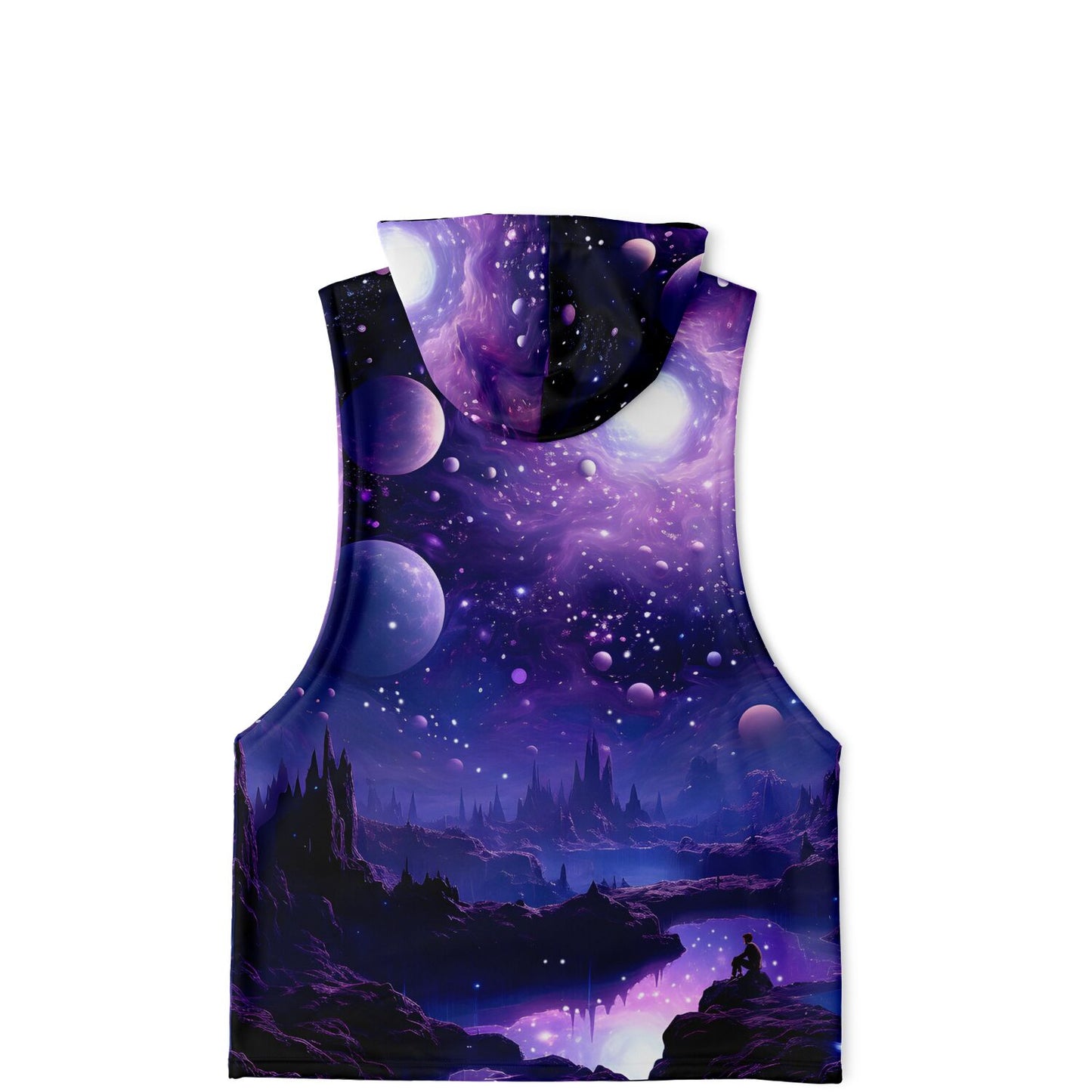 Outerspace Sleeveless Hoodie