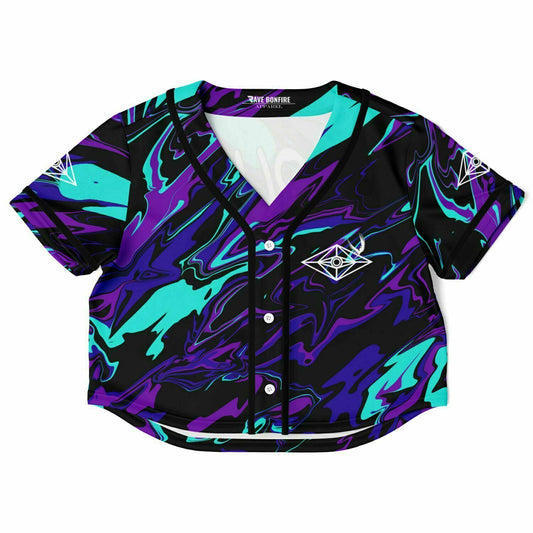 Sydney Cropped Baseball Jersey -VF