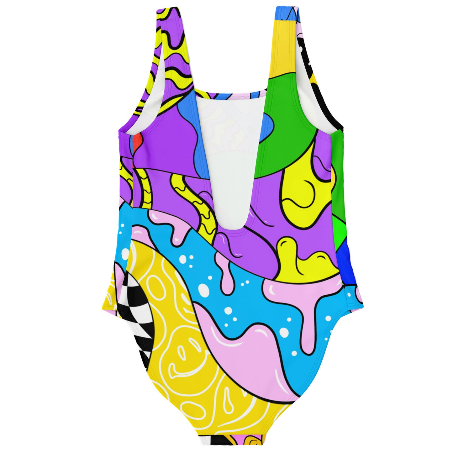 Radiant trippy rave swimsuit