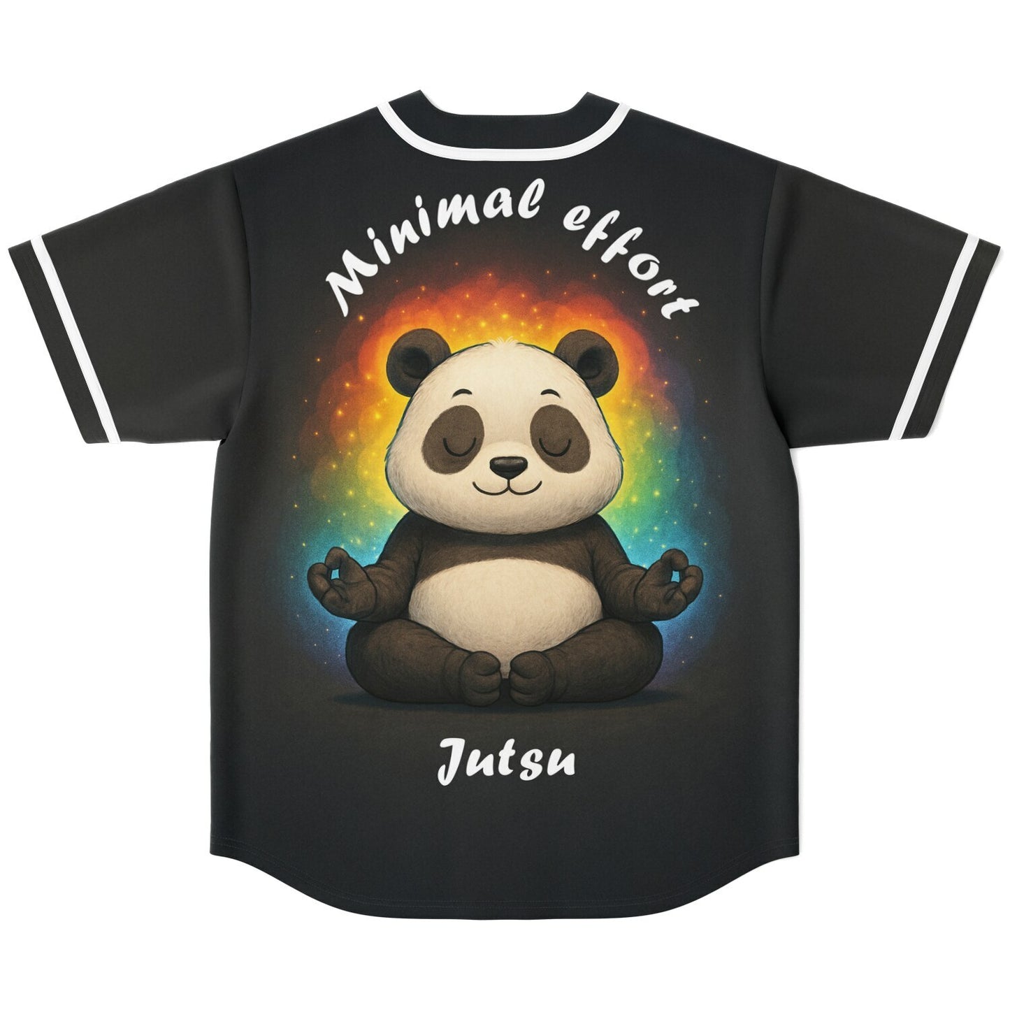 Minimalist effort jutsu Baseball Jersey