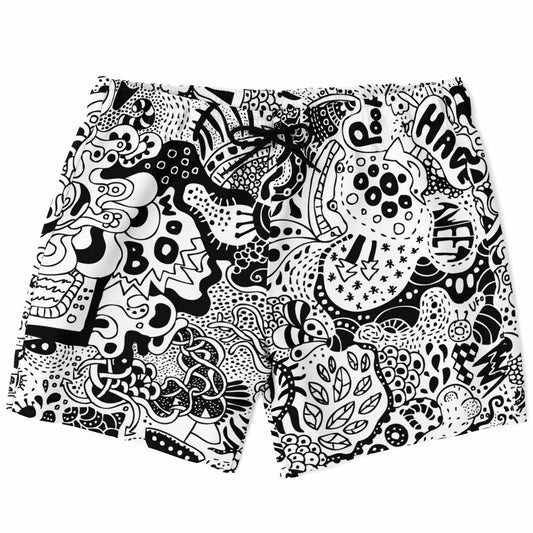 Trippy Doddles Swim Trunks Men