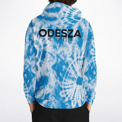 Odesza blue tie dye Hoodie (New)