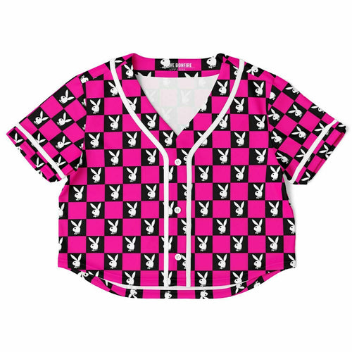 Playboy Cropped Baseball Jersey