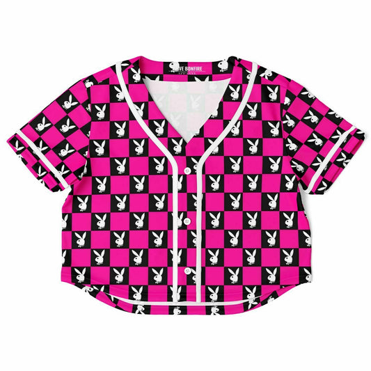 Playboy Cropped Baseball Jersey