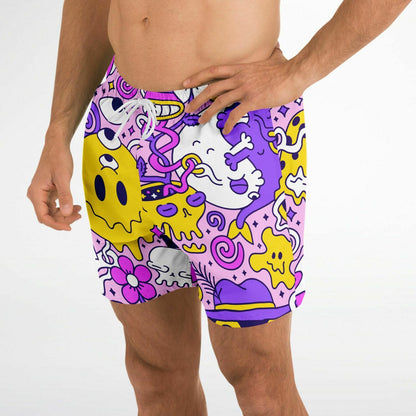 Trippy Swim Trunks