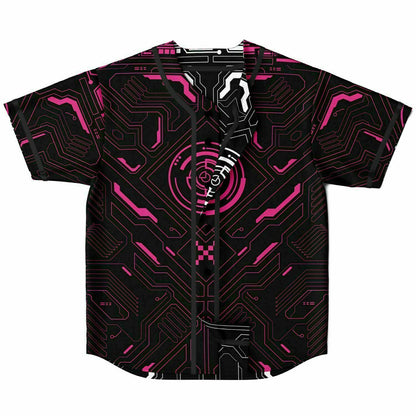 Cyberpunk Hud Reversible Baseball Jersey