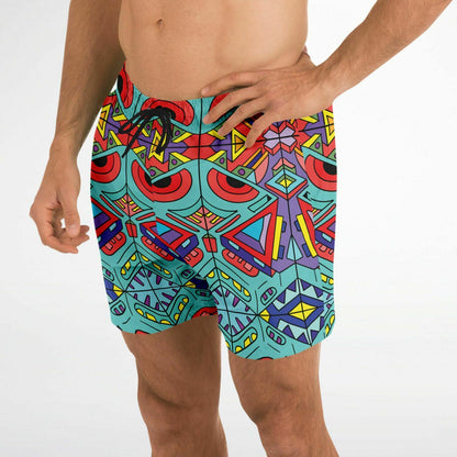 Trippy Doddle Swim Trunks Men