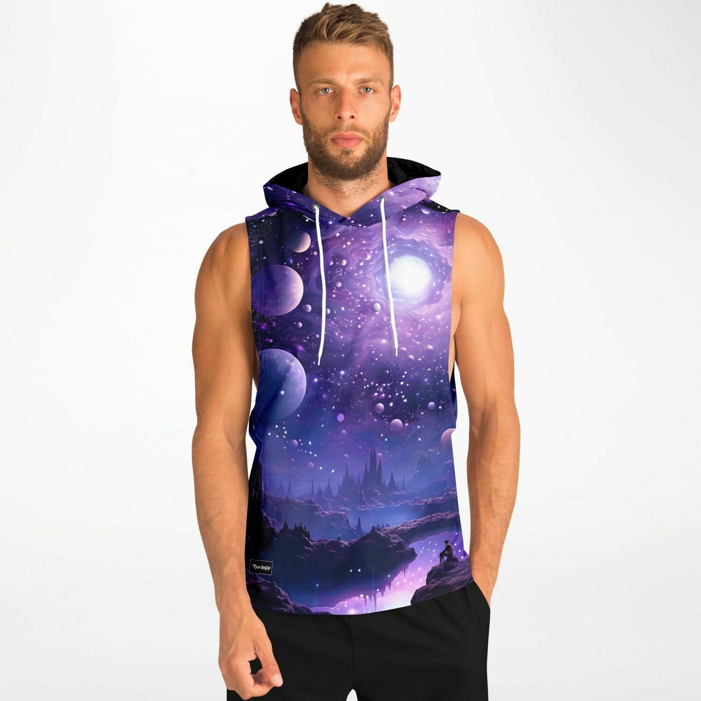 Outerspace Sleeveless Hoodie