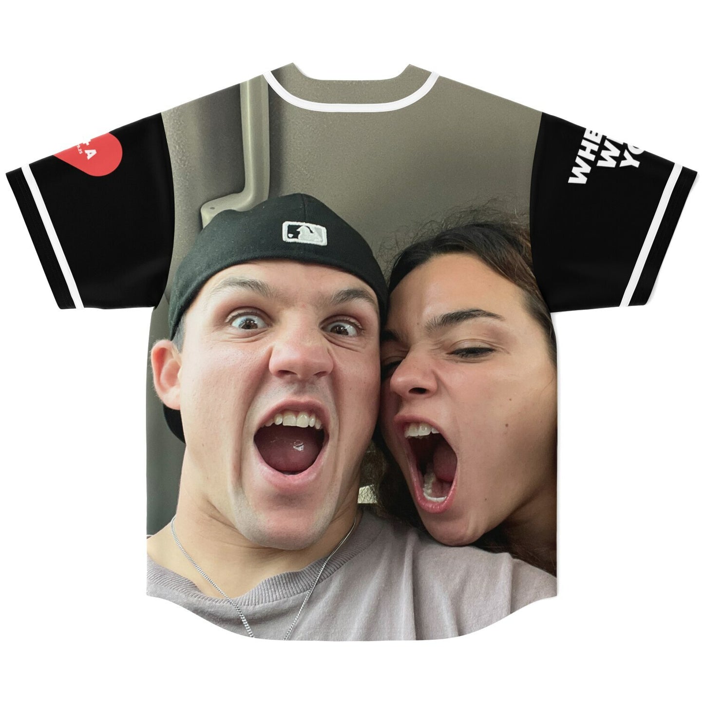 D+A custom Baseball Jersey
