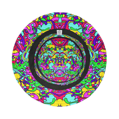 Colorful trippy Bucket Hat