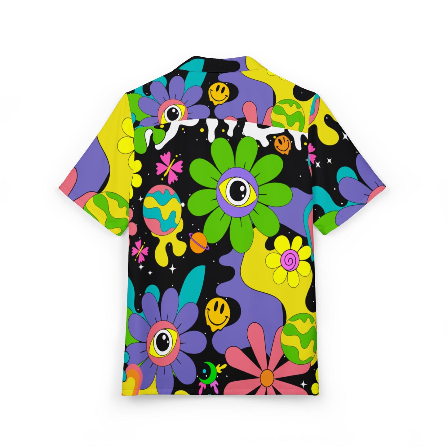 Stay Weird Hawaiian Button-Down Shirt
