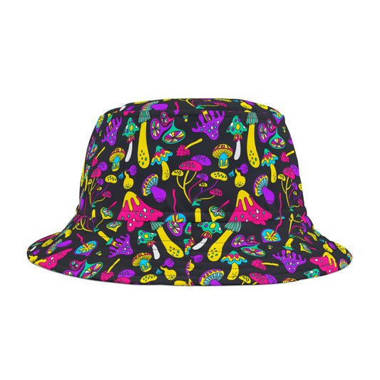 Trippy mushrooms Bucket Hat