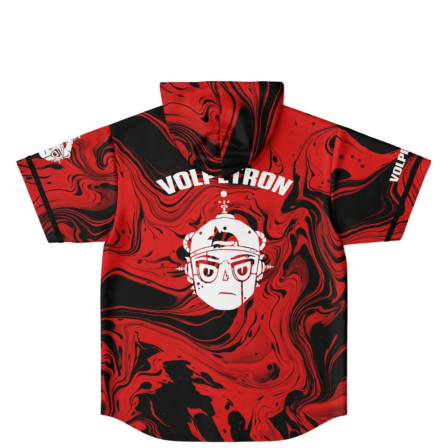Davis Hooded Baseball Jersey
