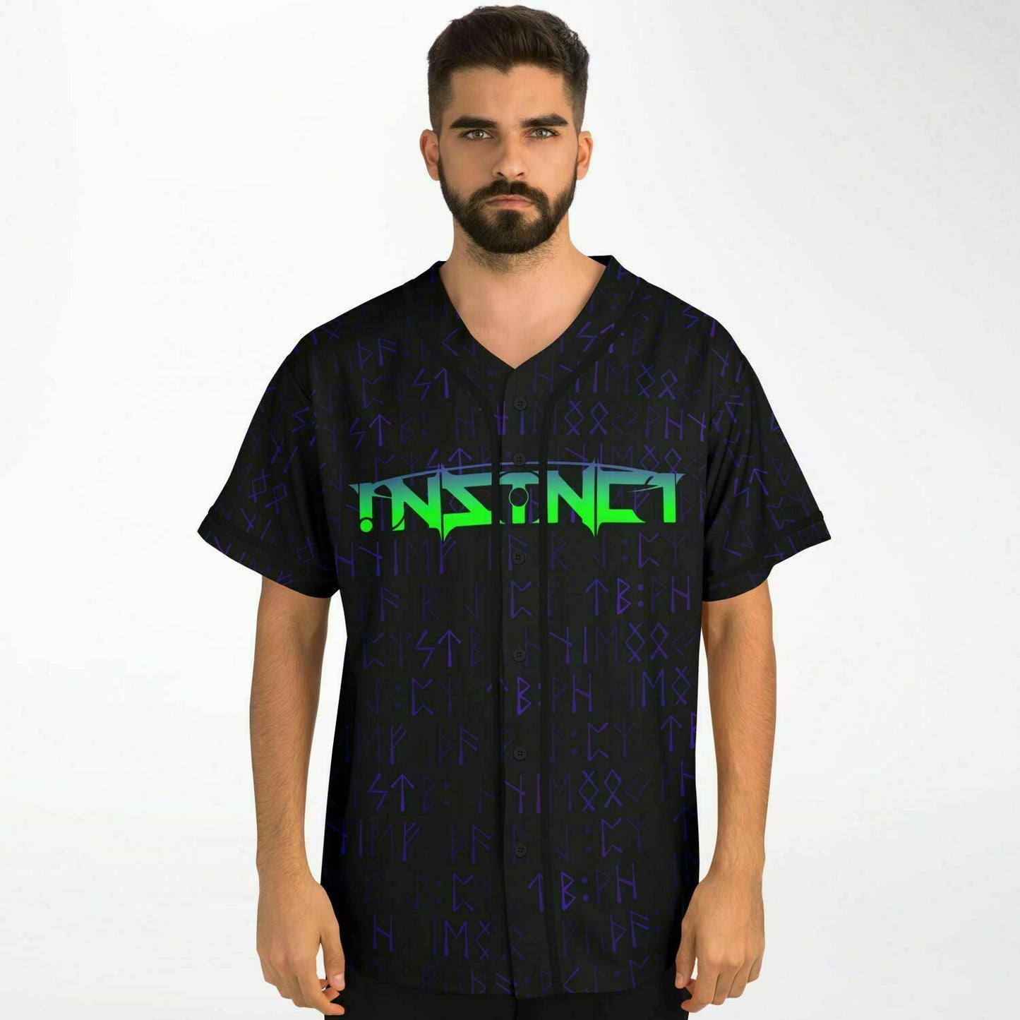 Instinct custom Baseball Jersey