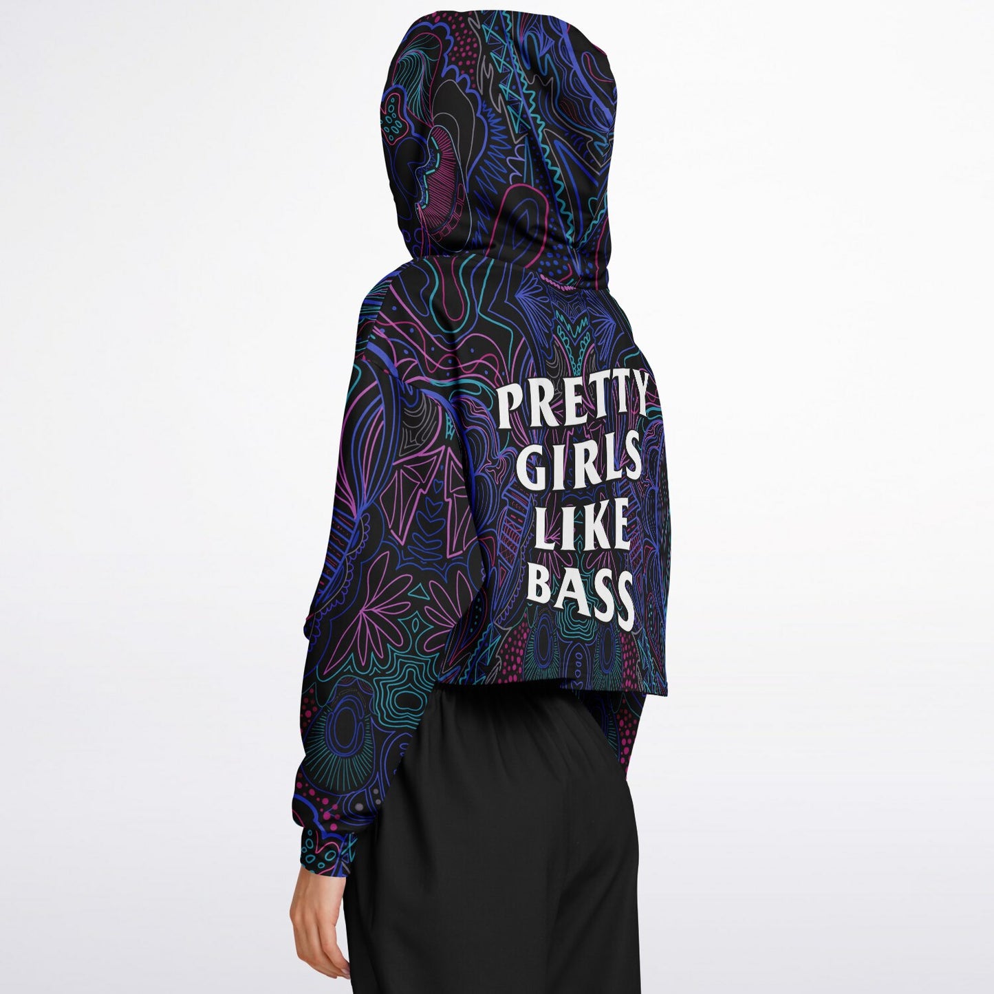 Pretty girls like bass  Hoodie