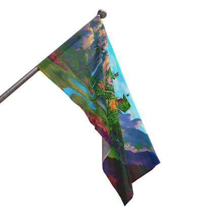 Lands  before custom Flag