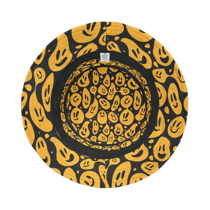 Melted Smiley Bucket Hat