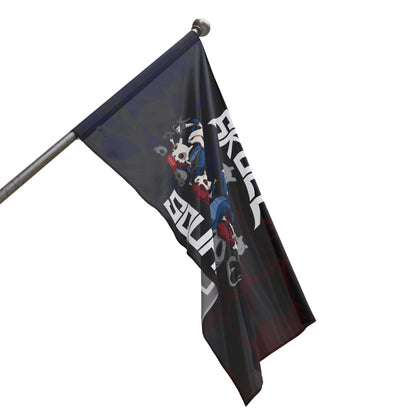 Skull squad custom Flag