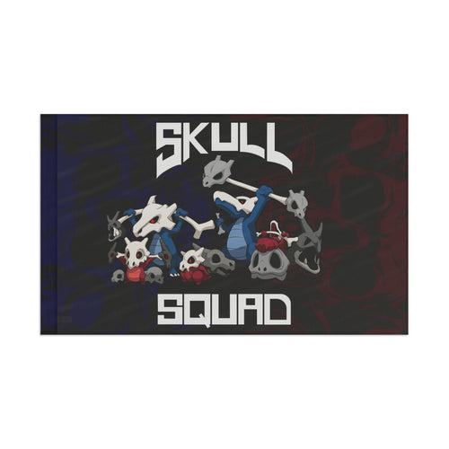 Skull squad custom Flag