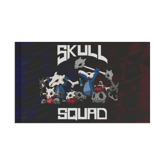 Skull squad custom Flag