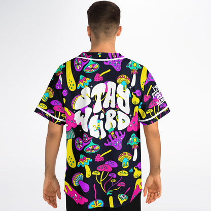 Acid Mushrooms Baseball Jersey