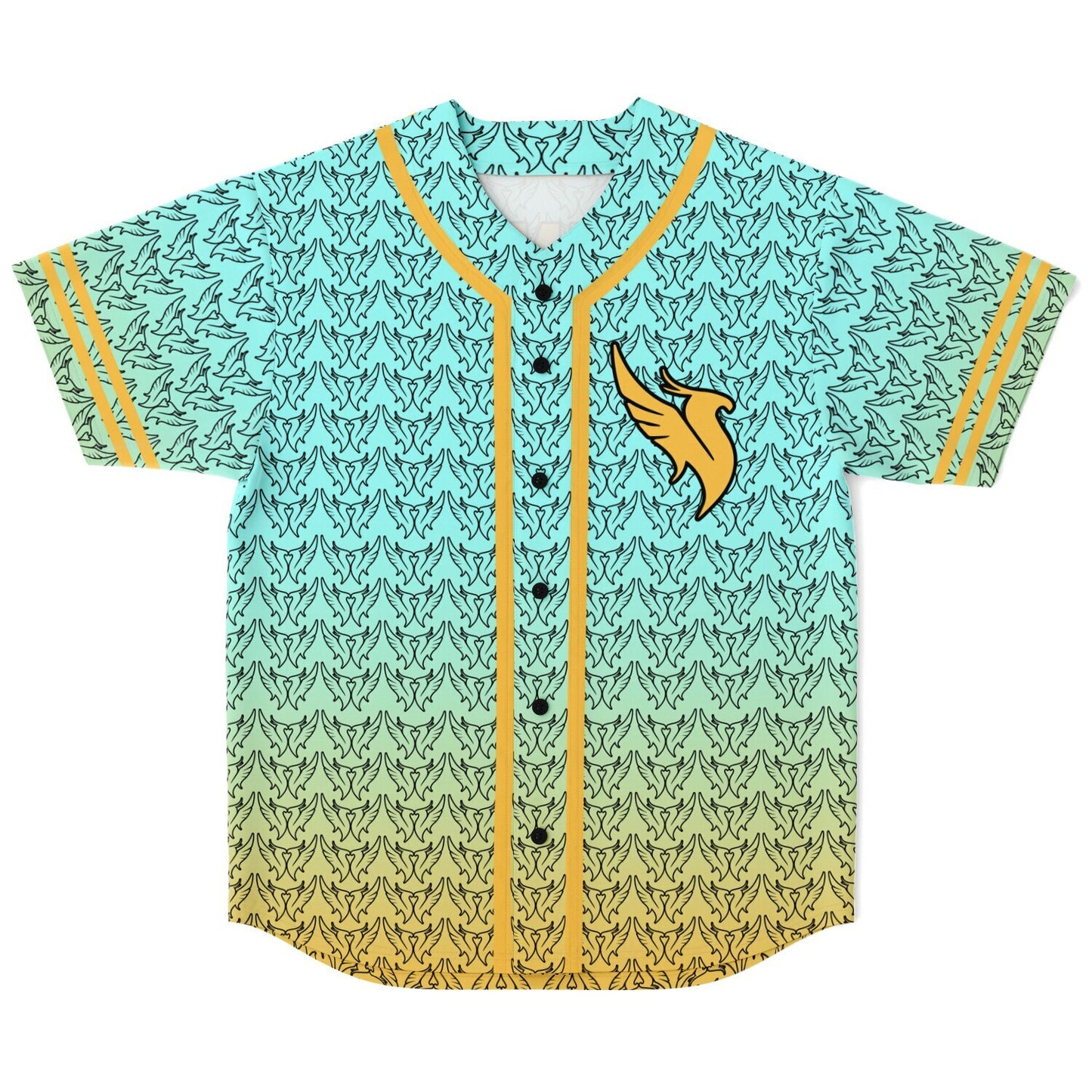 Gold illenium Baseball Jersey