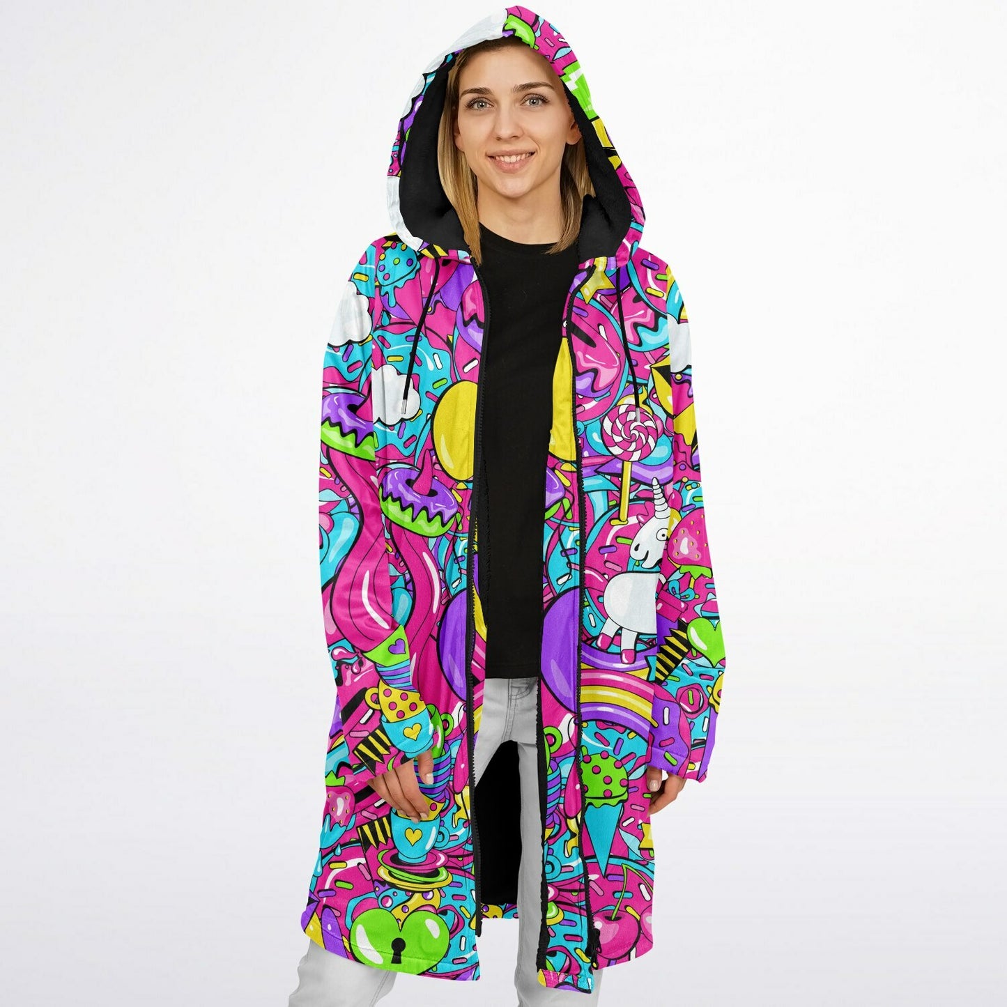 Good vibe Zipper Cloak