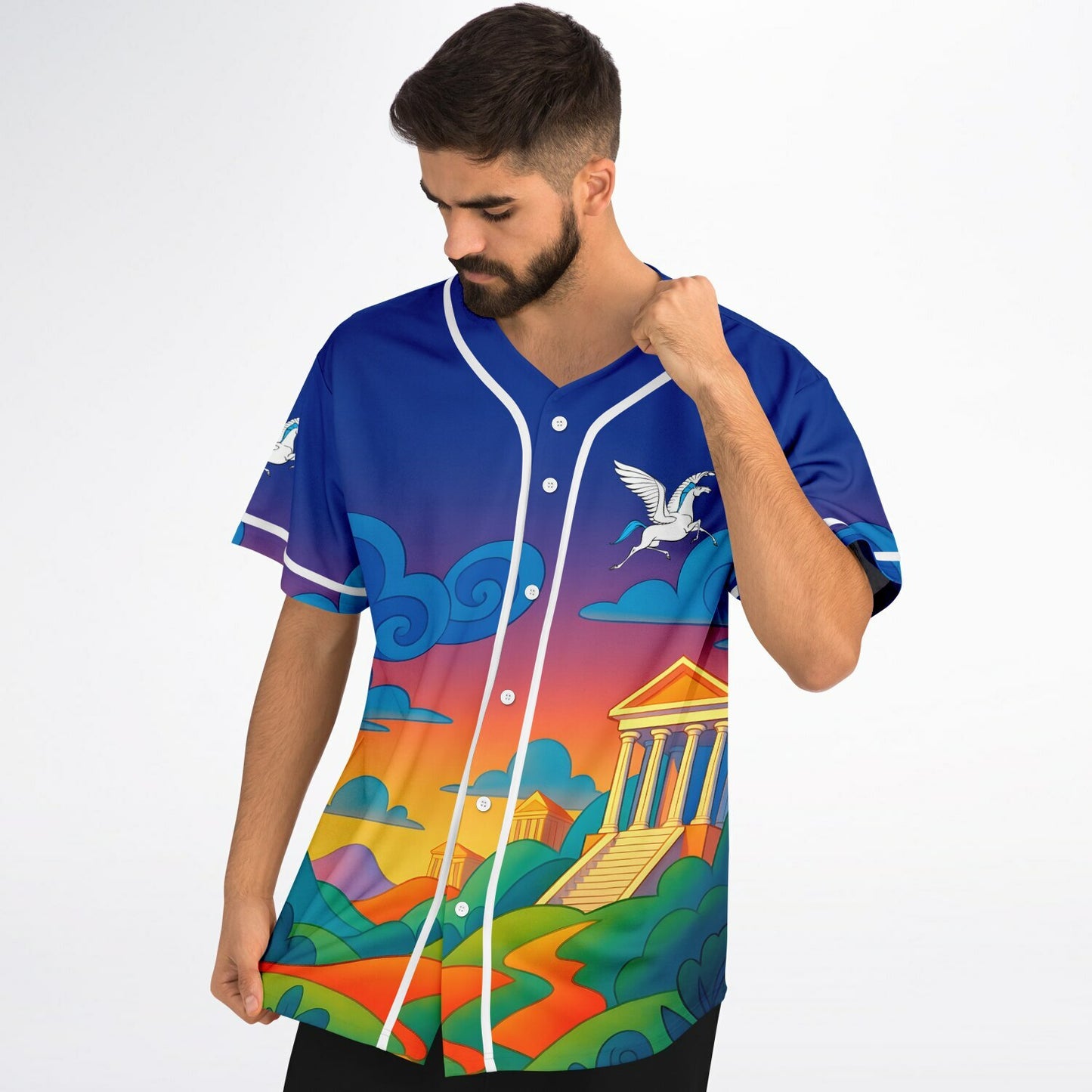 Herc custom Baseball Jersey