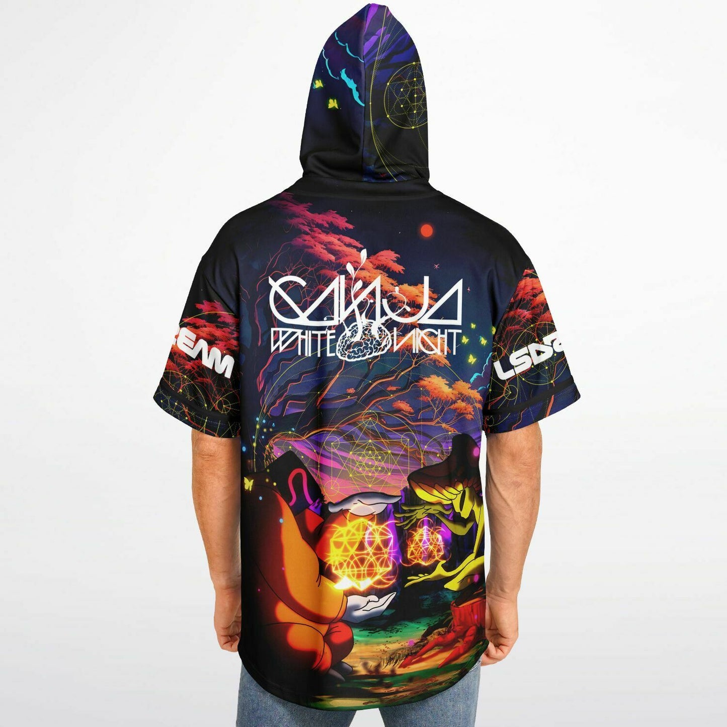 Ganja X Lsdream Hooded Baseball Jersey