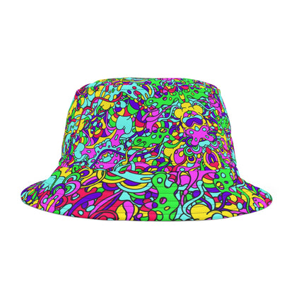 Colorful trippy Bucket Hat