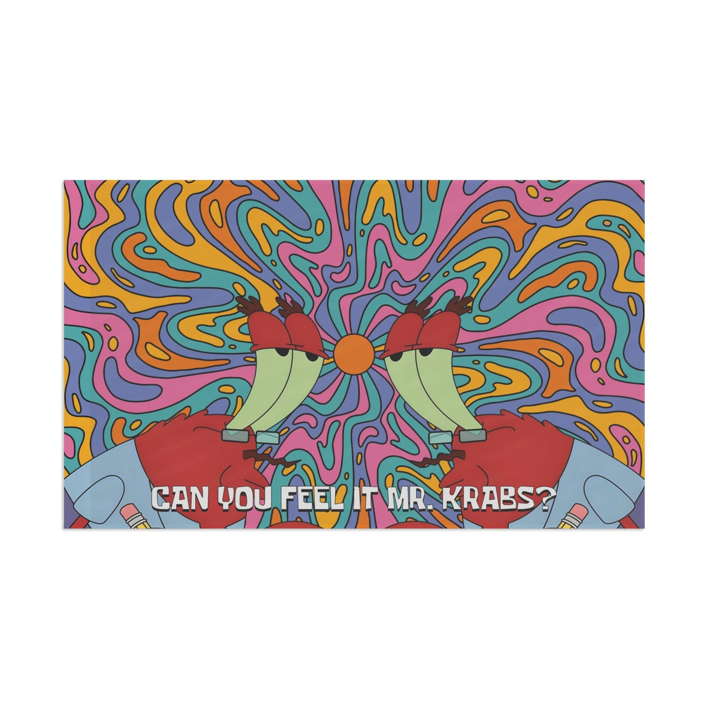 Can you feel it Mr Krab? Rave Flag