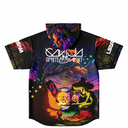 Ganja X Lsdream Hooded Baseball Jersey