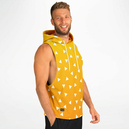 Thunder breathing Sleevless hoodie