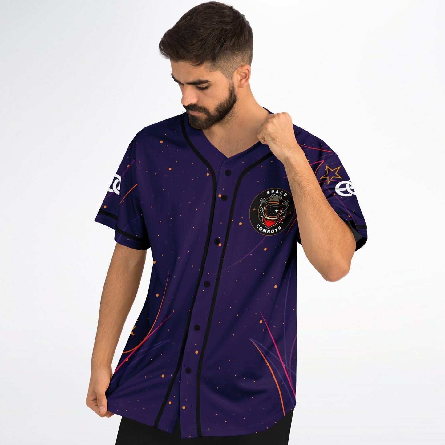Space Comboys Baseball Jersey