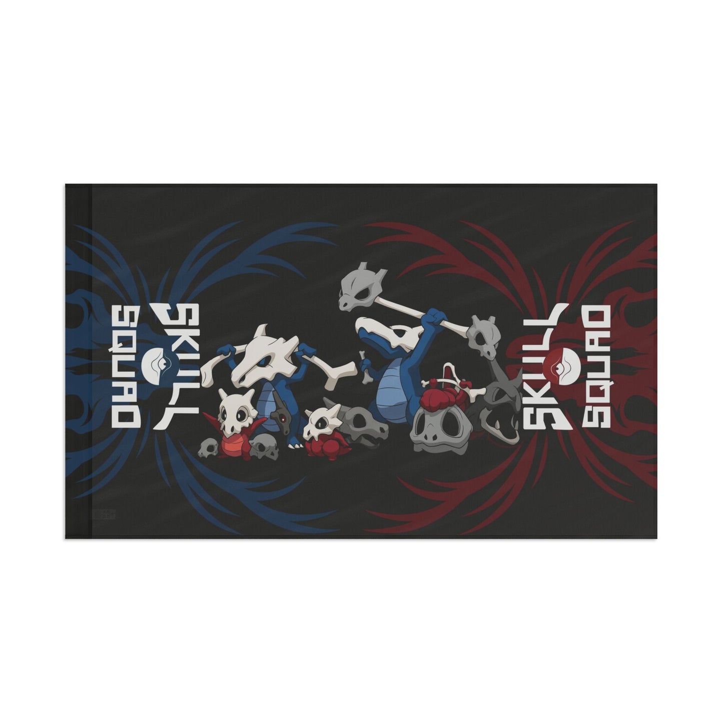 Skull squad rave Flag