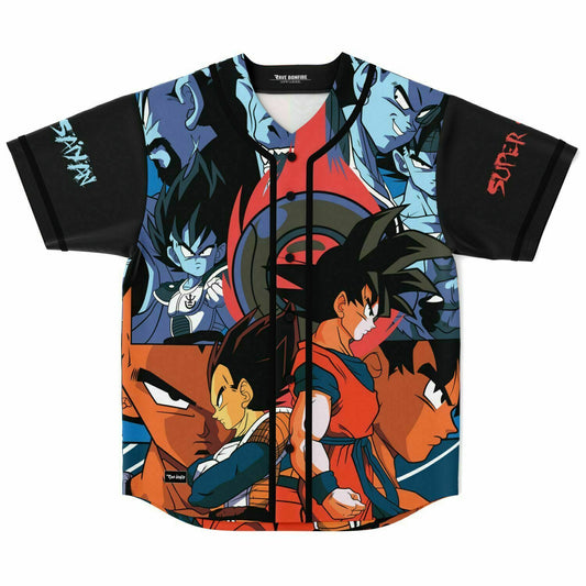 Super saiyans Baseball Jersey