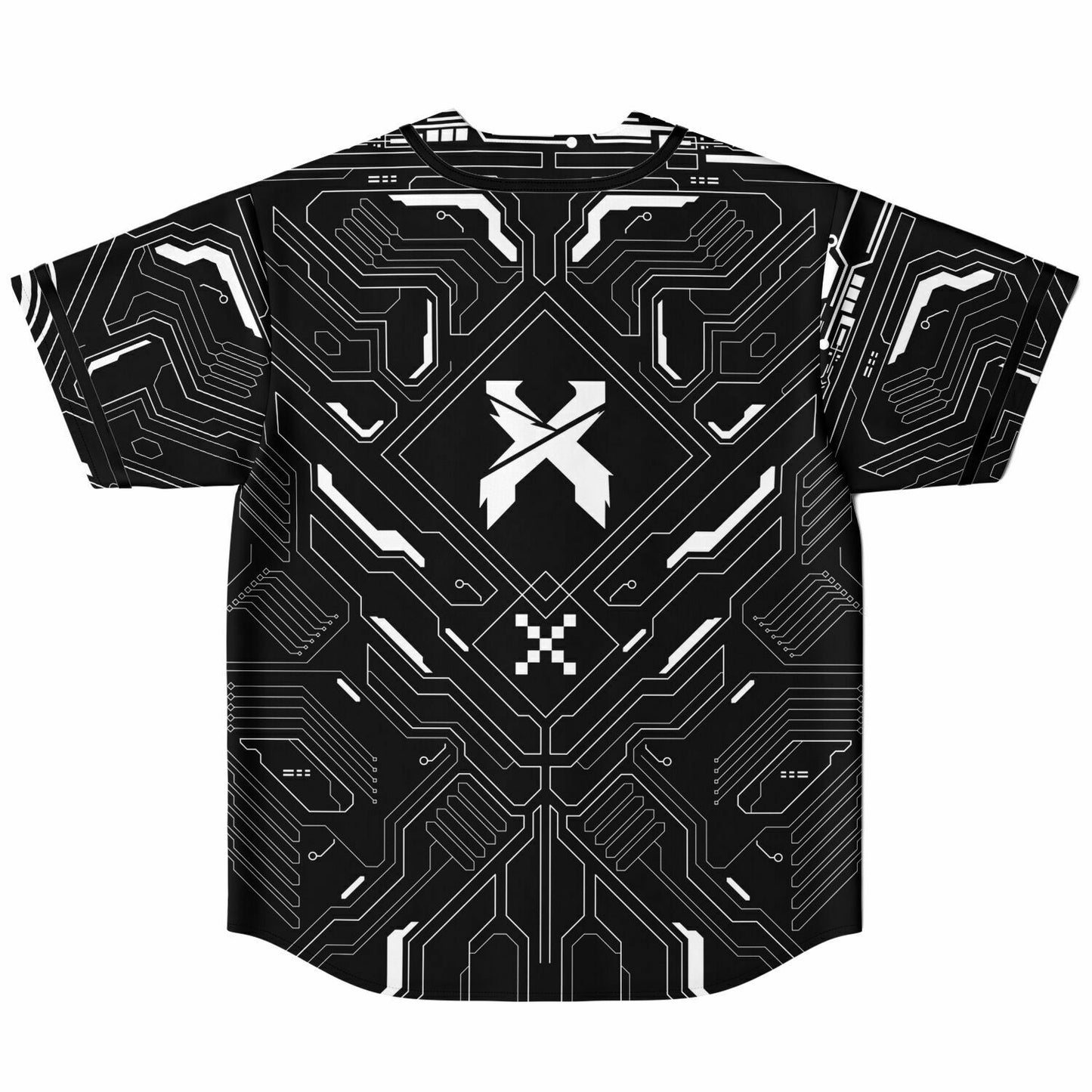Cyberpunk Hud Reversible Baseball Jersey