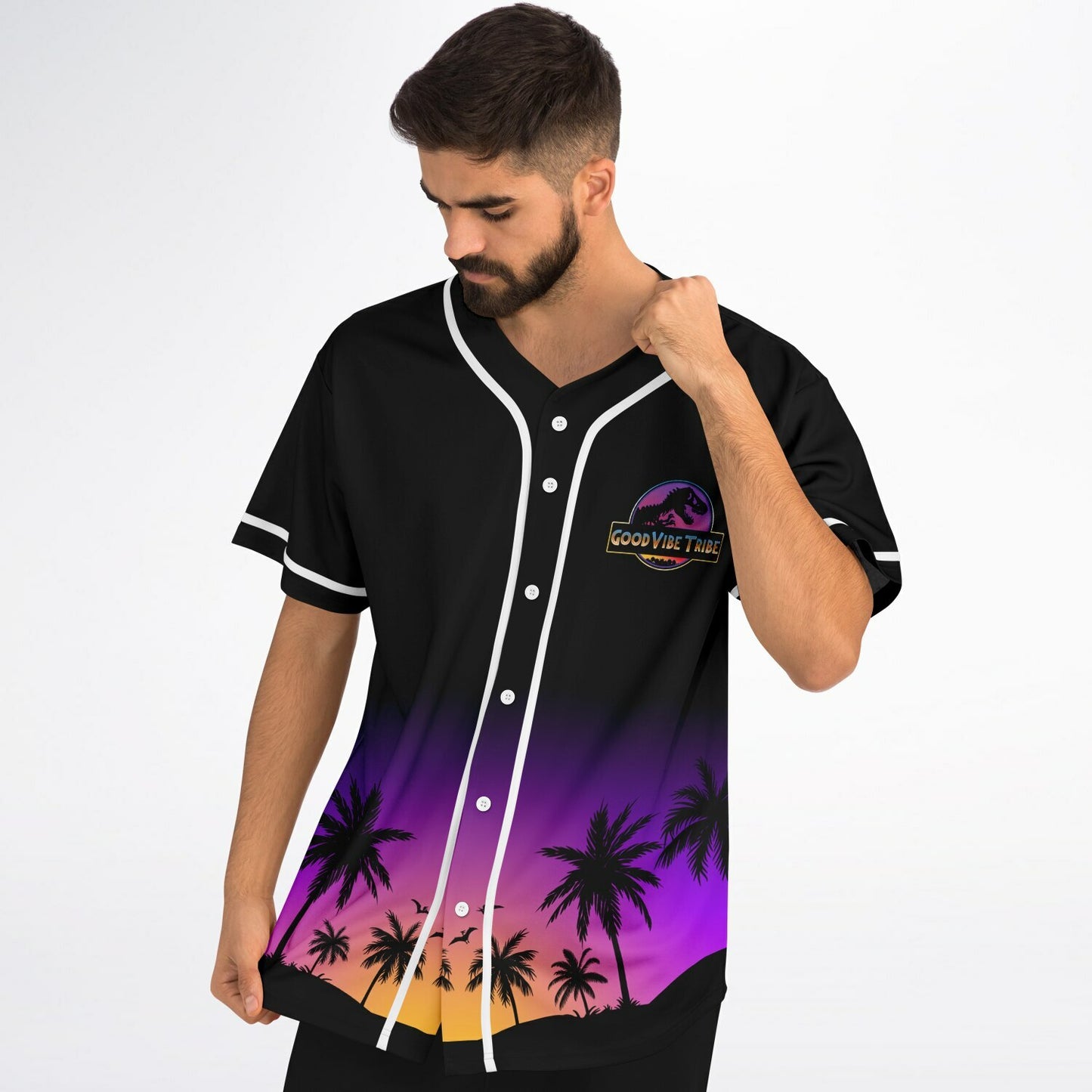 Good vibe tribe LL 25 Baseball Jersey